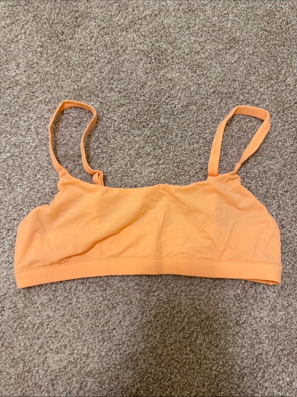 SKIMS Peach Toned Soft Bralette